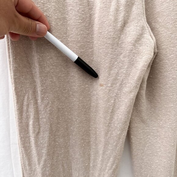 Z Supply Remi Triblend Drawstring Waist Beige Lounge Joggers Pants Women XS - Picture 8 of 15